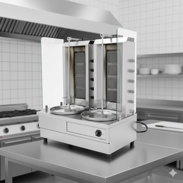 Dual Shawarma Machine