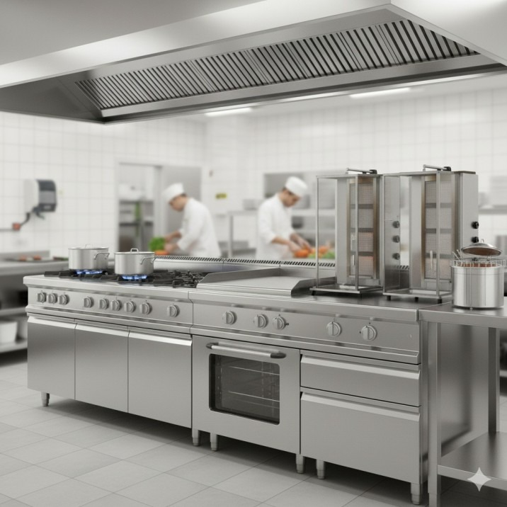 Modern Commercial Kitchen